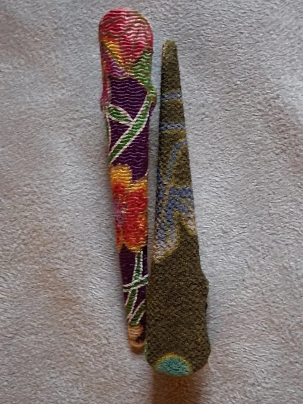 Kimono Clips- 2 Stork Hair Clips size small